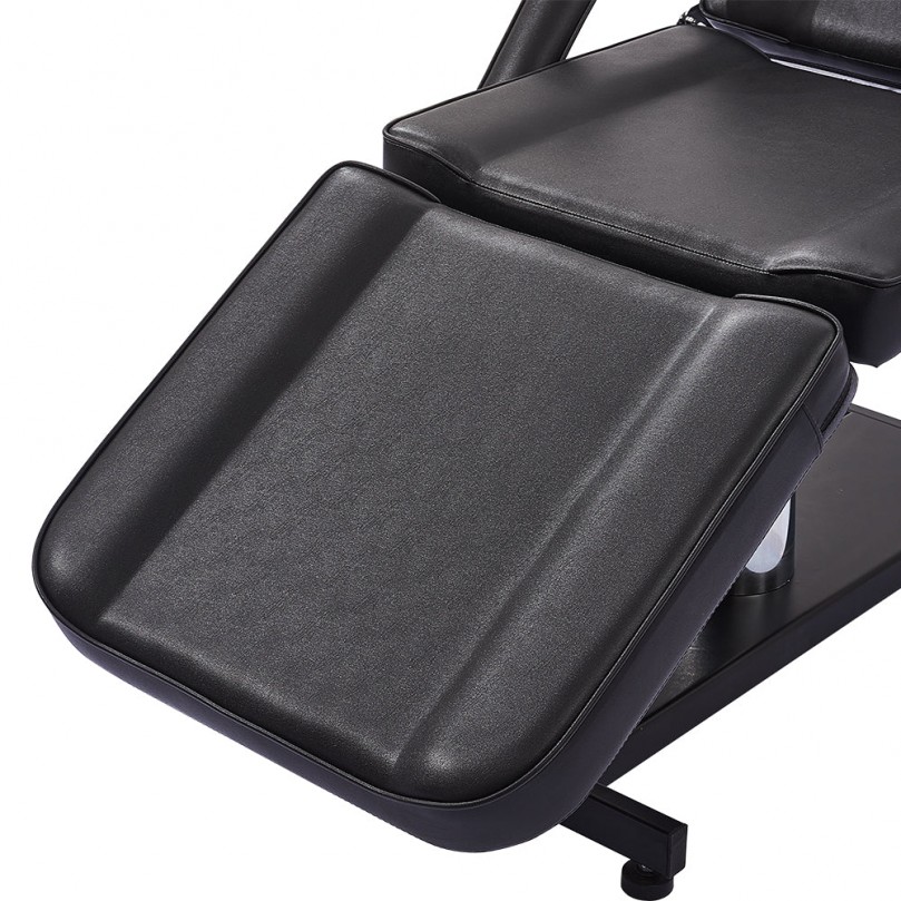 Massage Bed, Qivange Hydraulic Massage Table Beauty Salon Chair Therapy Tattoo Couch with Chrome Stable Base Massage Bed, Qivange Hydraulic Massage Table Beauty Salon Chair Therapy Tattoo Couch with Chrome Stable Base