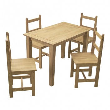 Parker Dining Table and Chairs Set of 4