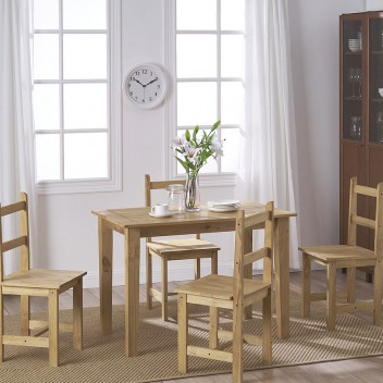 Parker Dining Table and Chairs Set of 4