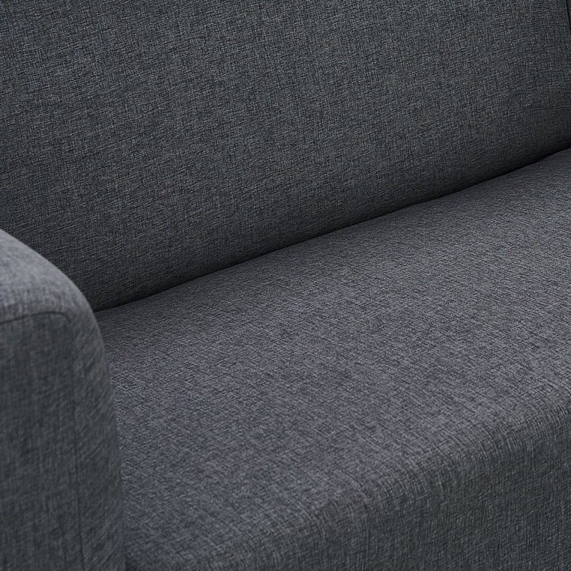 Linen 2 Seater Sofa Chair Linen 2 Seater Sofa Chair