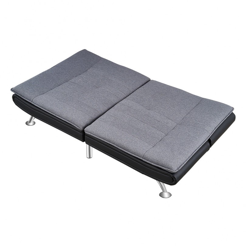 3 Seater Fabric Foam Sofa Bed