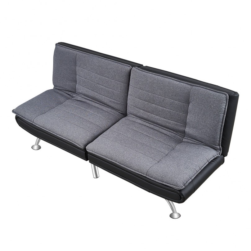 3 Seater Fabric Foam Sofa Bed