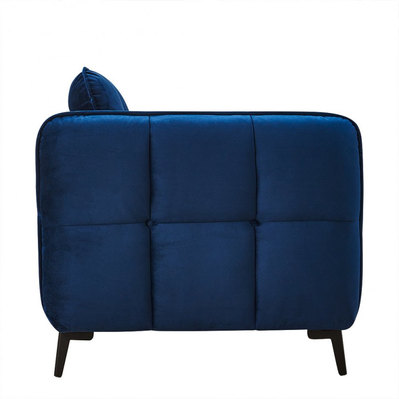 2 Seater Linen Sofa, Button Loveseat 2 Seater Linen Sofa, Button Loveseat