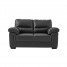 Sharan 3 Seater Faux Leather Sofa