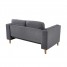 2 and 3 Seater Grey Fabric Sofa Sets 2 and 3 Seater Grey Fabric Sofa Sets