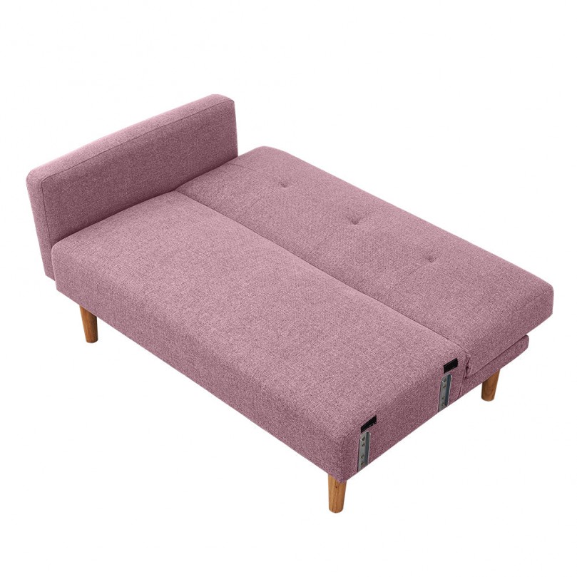 Corner Sofa Bed with Foostool