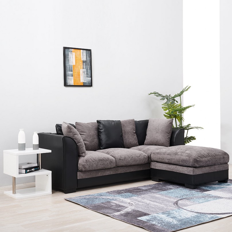 3 Seater L Shaped Sectional Sofa with Ottoman 3 Seater L Shaped Sectional Sofa with Ottoman