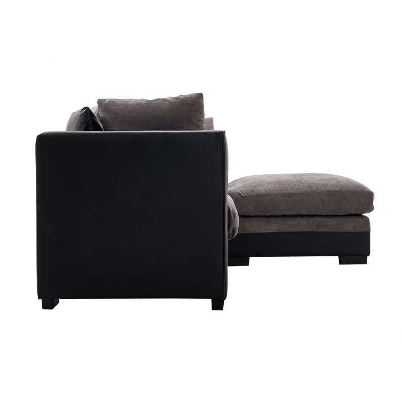 3 Seater L Shaped Sectional Sofa with Ottoman 3 Seater L Shaped Sectional Sofa with Ottoman