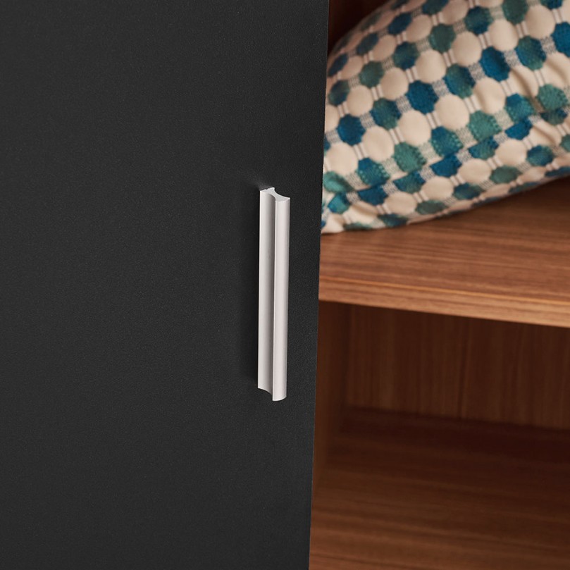 Modern Corner Wardrobe with Shelves Modern Corner Wardrobe with Shelves - Custom Alt by Opencart SEO Pack PRO
