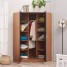 Modern Corner Wardrobe with Shelves Modern Corner Wardrobe with Shelves - Custom Alt by Opencart SEO Pack PRO