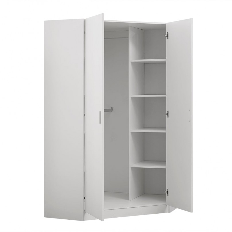 Modern Corner Wardrobe with Shelves Modern Corner Wardrobe with Shelves - Custom Alt by Opencart SEO Pack PRO