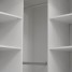Modern Corner Wardrobe with Shelves Modern Corner Wardrobe with Shelves - Custom Alt by Opencart SEO Pack PRO