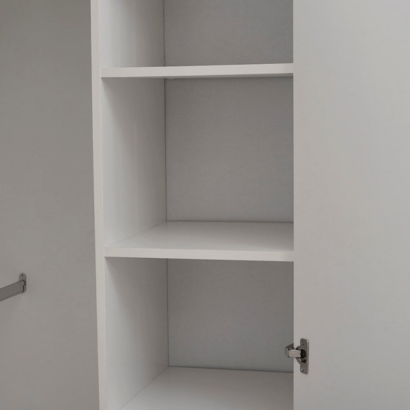 Modern Corner Wardrobe with Shelves - Custom Alt by Opencart SEO Pack PRO