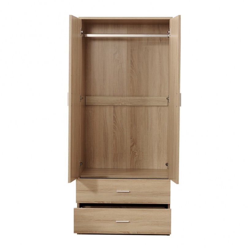 Wooden Wardrobe with Drawers Wooden Wardrobe with Drawers