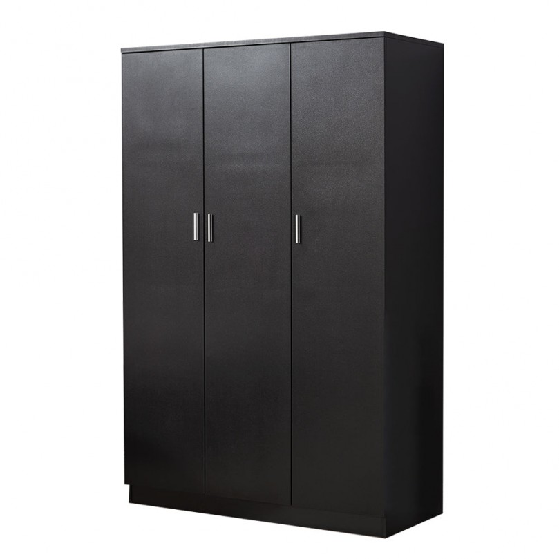 Wood Wardrobe 3 Door with Storage Shelves - Custom Alt by Opencart SEO Pack PRO