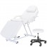 Balance Beauty Bed 3 Section Massage Table Adjustable Reclining Salon Chair Tattoo Spa Facial Couch Bed with Stool Steel Frame PU Leather Balance Beauty Bed 3 Section Massage Table Adjustable Reclining Salon Chair Tattoo Spa Facial Couch Bed with Stool Steel Frame PU Leather