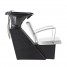 Barber Backwash Chair, Hair Wahsing Salon Chair ABS Plastic Shampoo Bowl Sink Chair with Basin Beauty Equipment