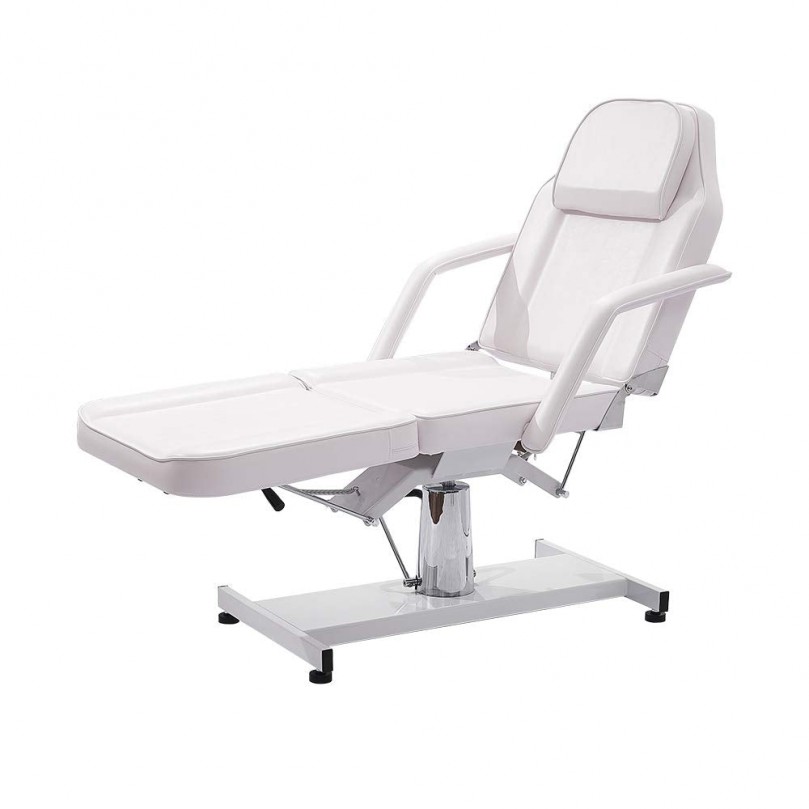 Hydraulic Massage Table, Tattoo SPA Beauty Care Salon Bed Therapy Couch Salon Chair with Chrome Stable Base Hydraulic Massage Table, Tattoo SPA Beauty Care Salon Bed Therapy Couch Salon Chair with Chrome Stable Base