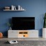 Panana 1600mm TV Stand Unit Cabinet Stand Two Doors Sideboard RGB LED Lighted for TVs 22inch to 65inch Panana 1600mm TV Stand Unit Cabinet Stand Two Doors Sideboard RGB LED Lighted for TVs 22inch to 65inch