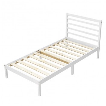 Grome 3ft/4ft6 Wood Bed Frame