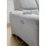Panana silver colored microfiber 3 seater sofa £500 JSJ Panana silver colored microfiber 3 seater sofa £500 JSJ