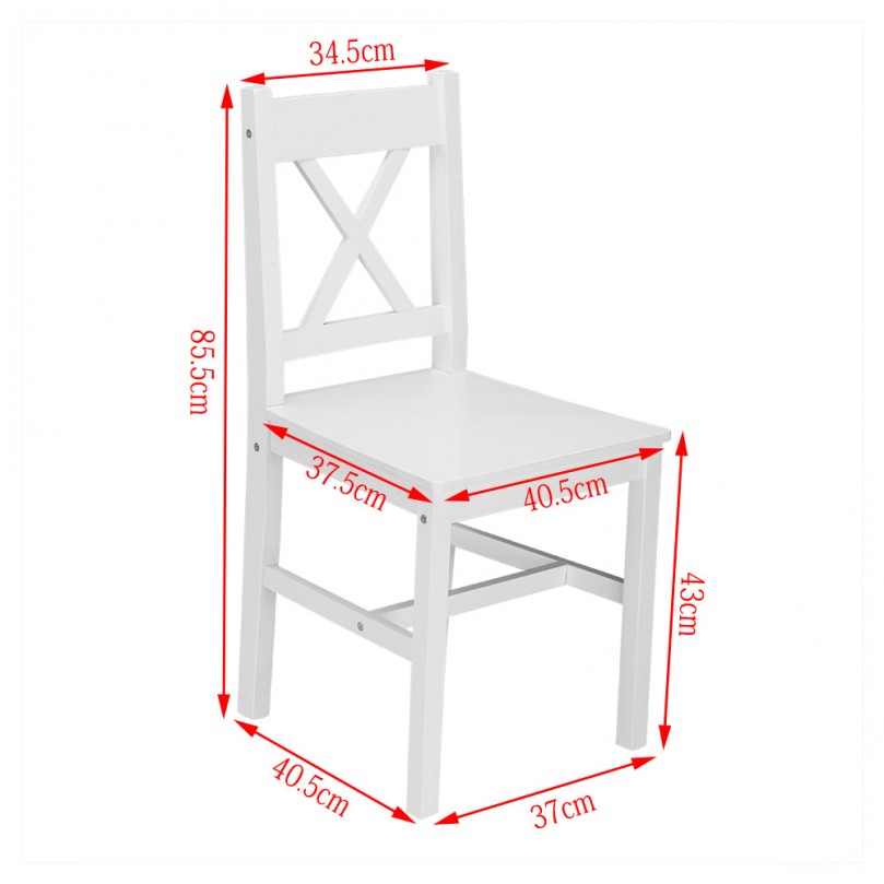 Organiqa Dining Table and 4 Chairs Set Organiqa Dining Table and 4 Chairs Set